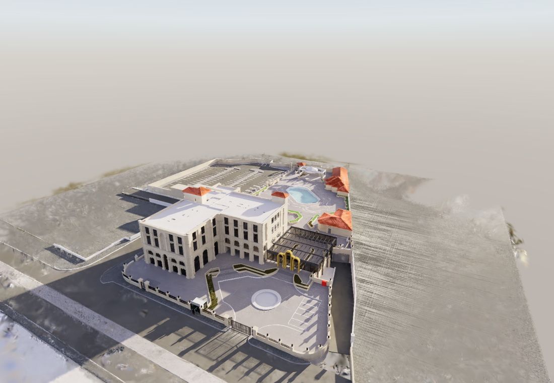 Qanater Hotel architecture
